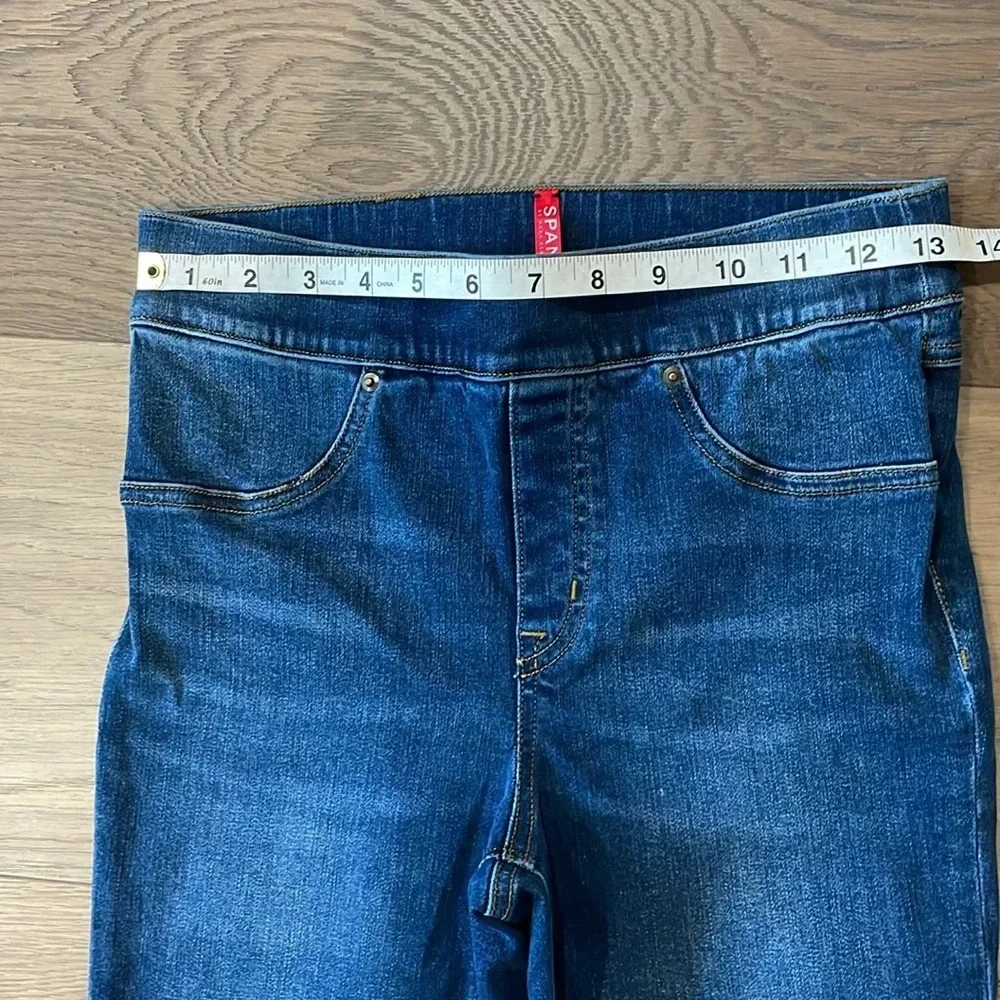 SPANX Distressed Skinny Jean Leggings Size Small
